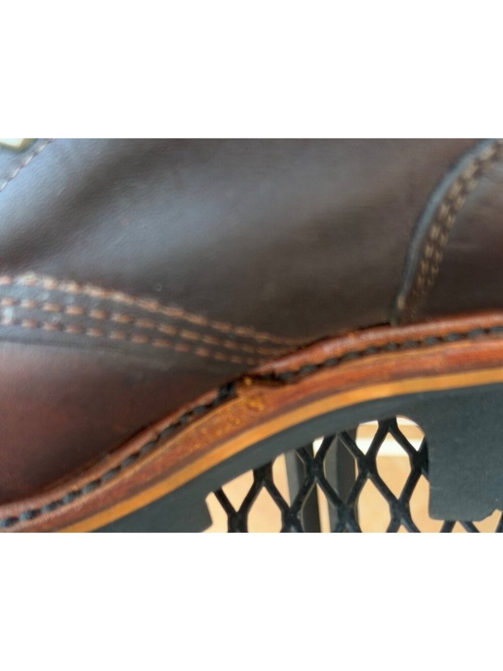 Chippewa 10" Briar Pitstop Logger Work Leather Boots 29437 Men's Size 7.5D-READ - Picture 9 of 16